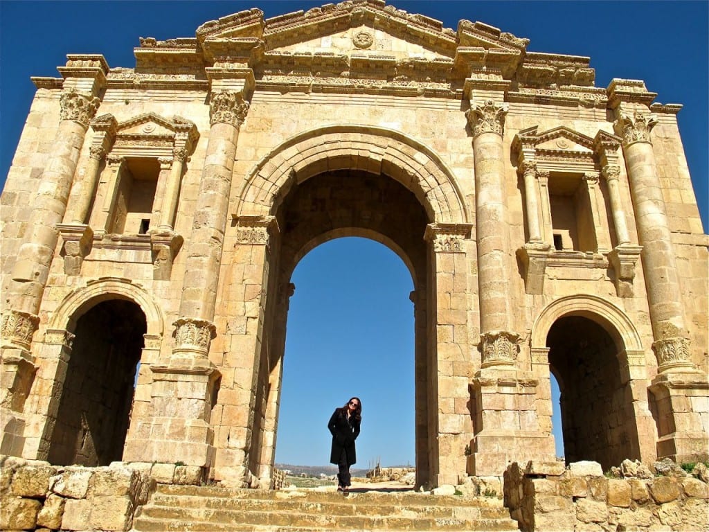 Hadrian's Arch in Jerash