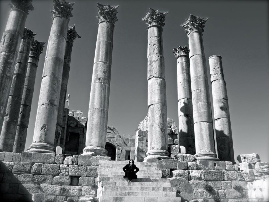 The Temple of Artemis in Jerash