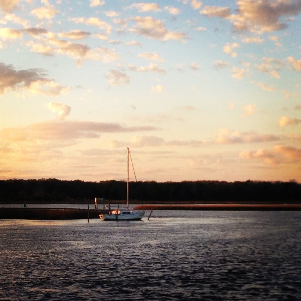 Sunset on the Intracoastal Waterway in Jacksonville 