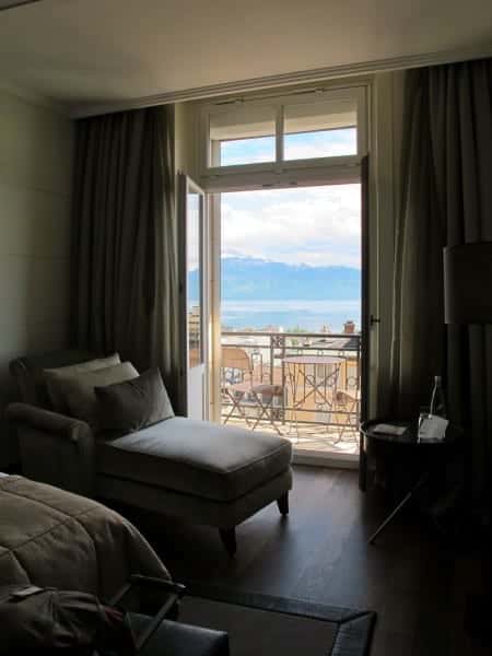 My view from the Lausanne Palace & Spa 