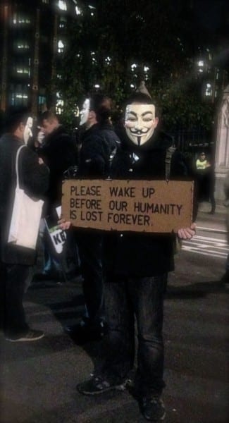 Guy Fawkes Protest London 