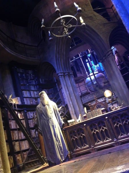 Dumbledore's Office & his costume & wig
