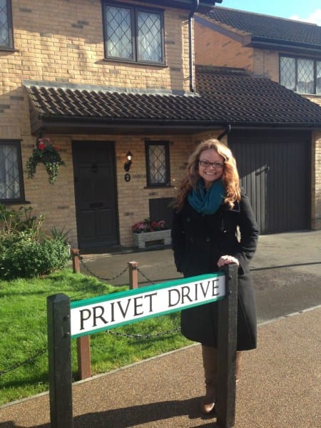 Eeeeee! Harry's Muggle home on Privet Drive. I can't even!