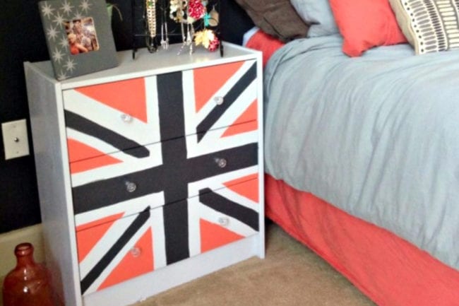 Angie at Home: My DIY Union Jack Nightstand thumbnail