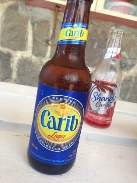 Like beer? Try Carib, a favorite brew in this part of the world.
