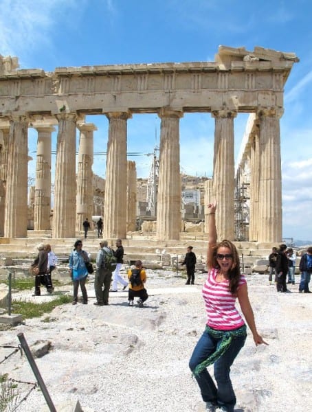 Dancing my way around the Acropolis