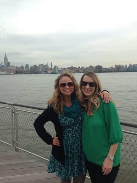 Catching up with sorority sis, former roomie & lifelong friend Erin in Hoboken was a big highlight!