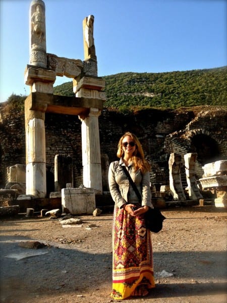 Angie Away Ephesus Turkey Celestyal Olympia