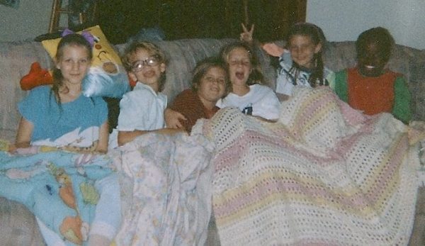 ANGIE 1990ish (I'm the nerd 2nd from left)