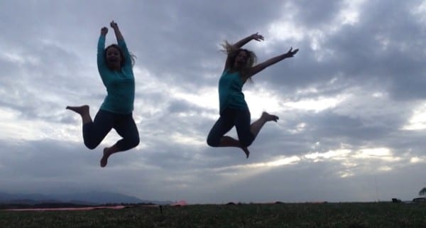 Yoga jumping Puerto Rico El Conquistador The Jet Sisters