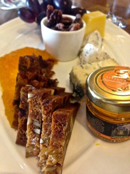 Afternoon tea begins with hotel-made honey