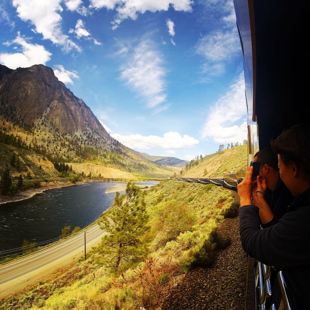 All aboard the Rocky Mountaineer! 