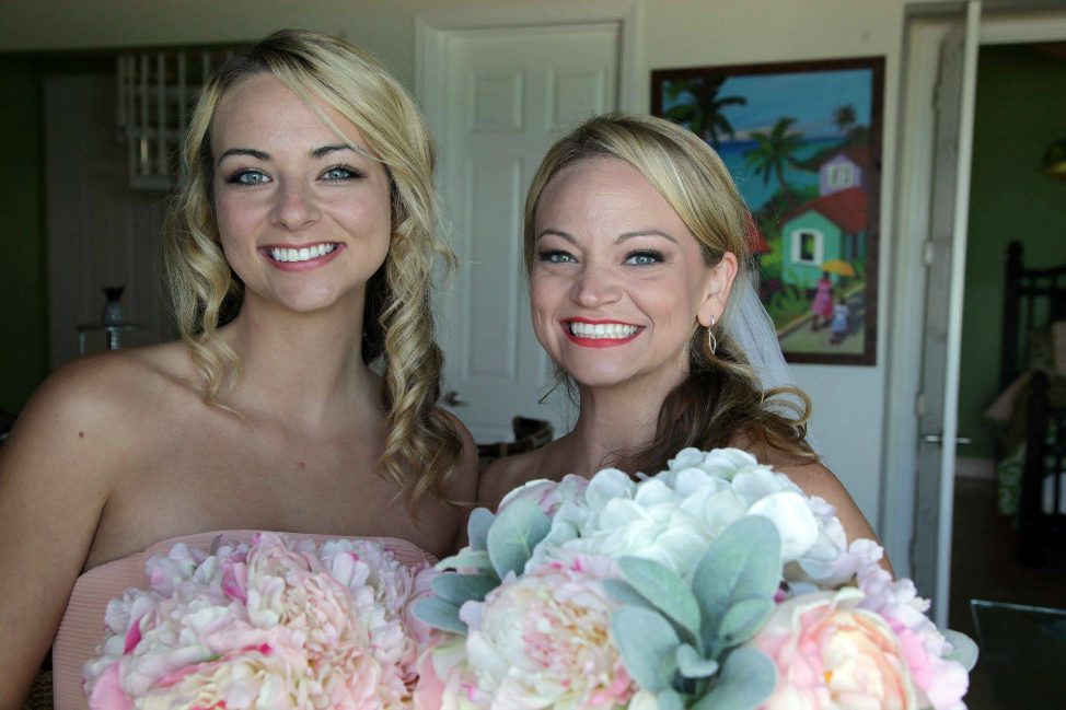 DIY Fake Flower Wedding Bouquet - Angie Orth and Rachel Orth