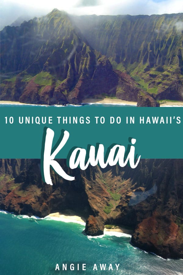 Here are all the unique things to do in Kauai from helicopter rides to hiking and more! #kauai #thingstodoinkauai #hawaii