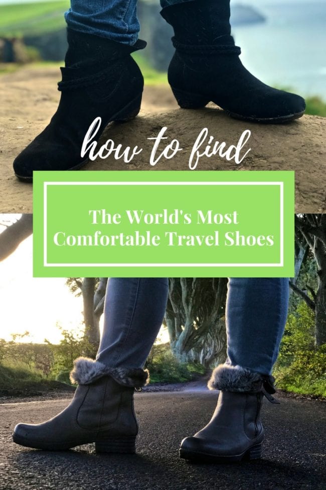 Stylish & Comfy travel shoes - boots, flip-flops, sandals, heels - for women! What I packed on my hiking adventure in Ireland/Northern Ireland.