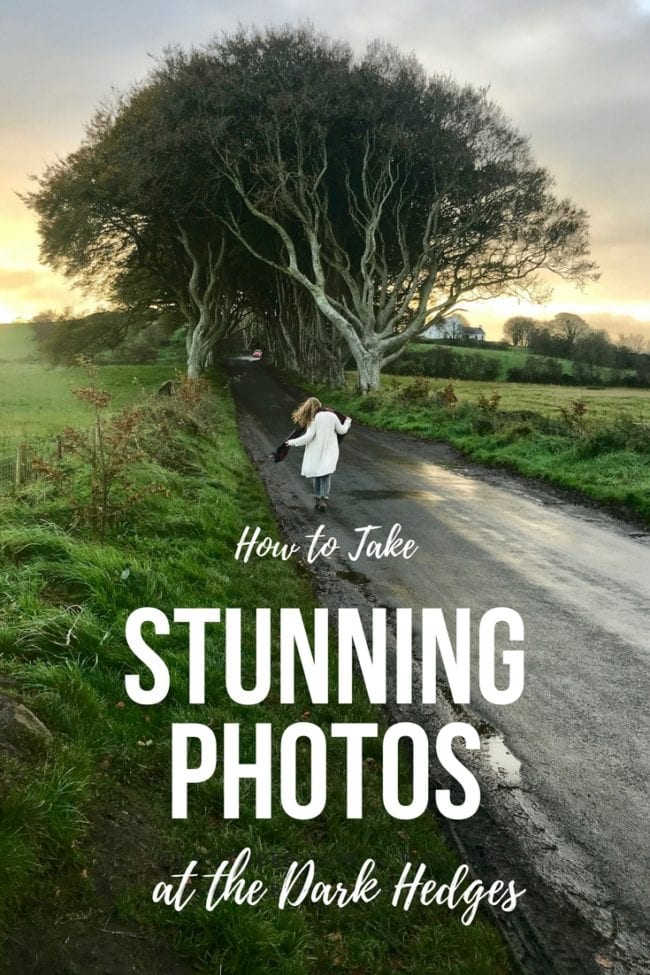 How to Take Stunning Photos at the Dark Hedges - Northern Ireland. Photography tips from a professional traveler.