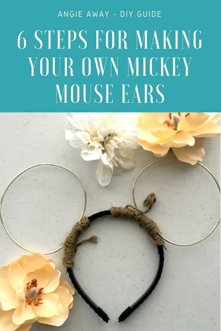 How to make DIY Mickey mouse ears
