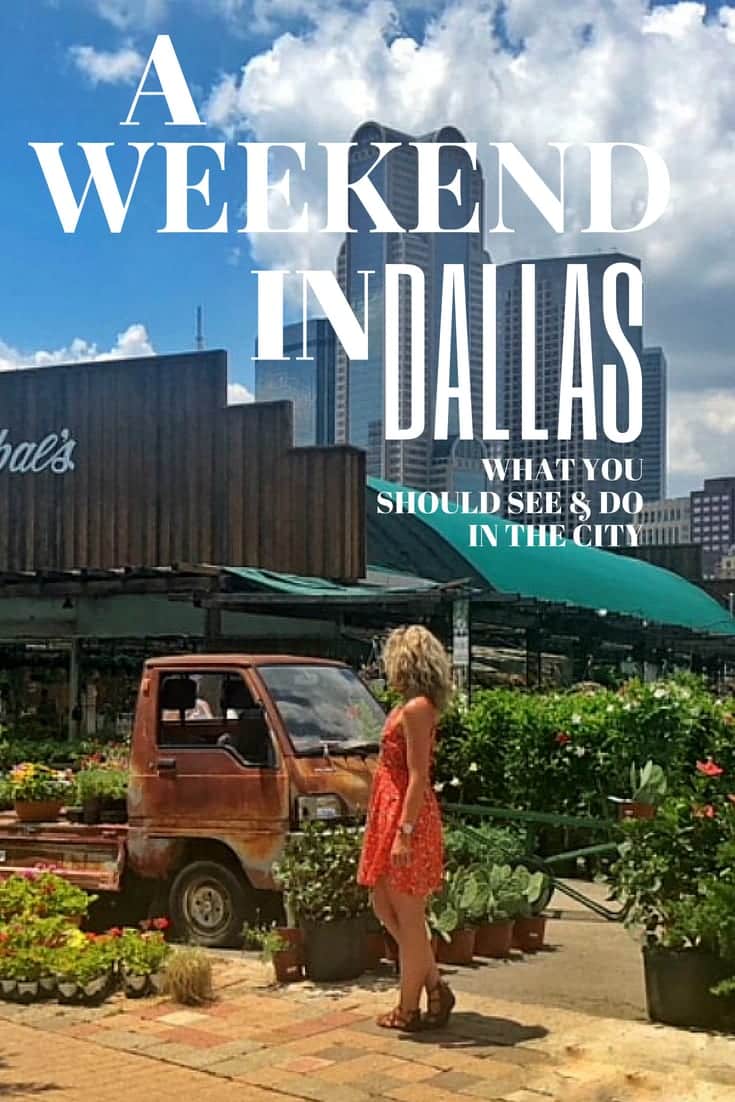 Spending a weekend in downtown Dallas? Check out these things to do in Dallas, Texas! #Dallas #Texas