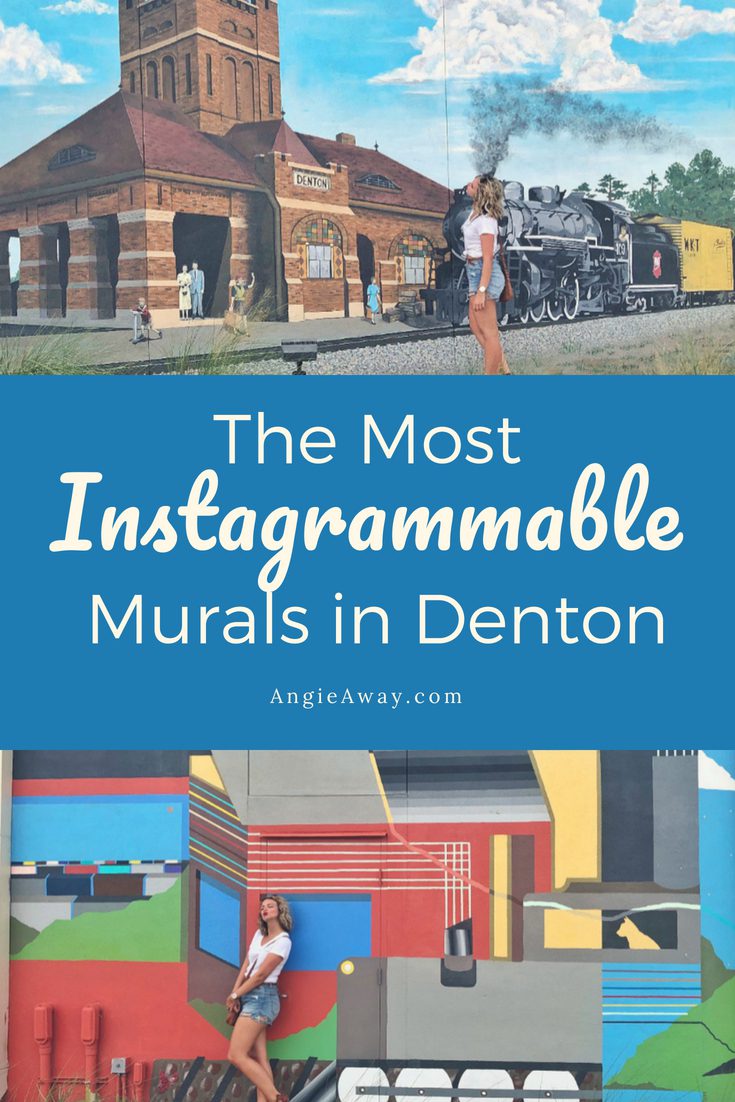 Check out these super cute murals near Dallas, Texas. Up your Instagram game with these Denton murals and show your arty side. Including addresses and artist names, this is the ultimate guide to Denton's most famous murals. #Murals #Art #Dallas #Denton