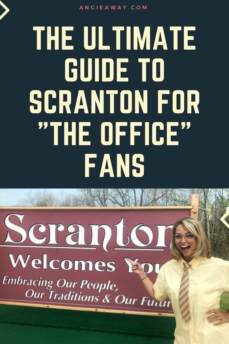 Are you the biggest fan of The Office? Absolutely you are! Check out our compiled list of real locations you can road trip to in Scranton, Pennsylvania. #TheOffice #Scranton #RoadTrip