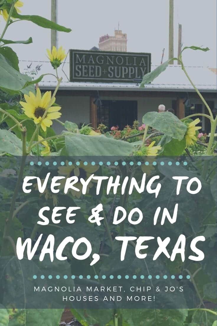 The ultimate guide for things to do in Waco, Texas! We’re big fans of Chip and Jo, so we had to visit Waco and Magnolia Market! Check out this complete guide on where to stay, restaurants to check out and things to do in Waco. #Waco #WacoTexas #ThingsToDoInWaco 