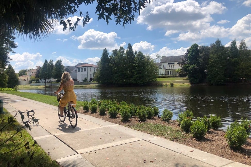 Biking in Celebration Florida