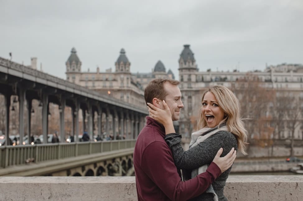 Hiring a surprise proposal photographer in Paris