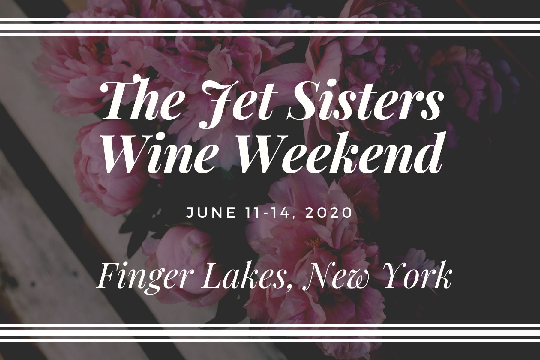 The Jet Sisters Finger Lakes Group Trip