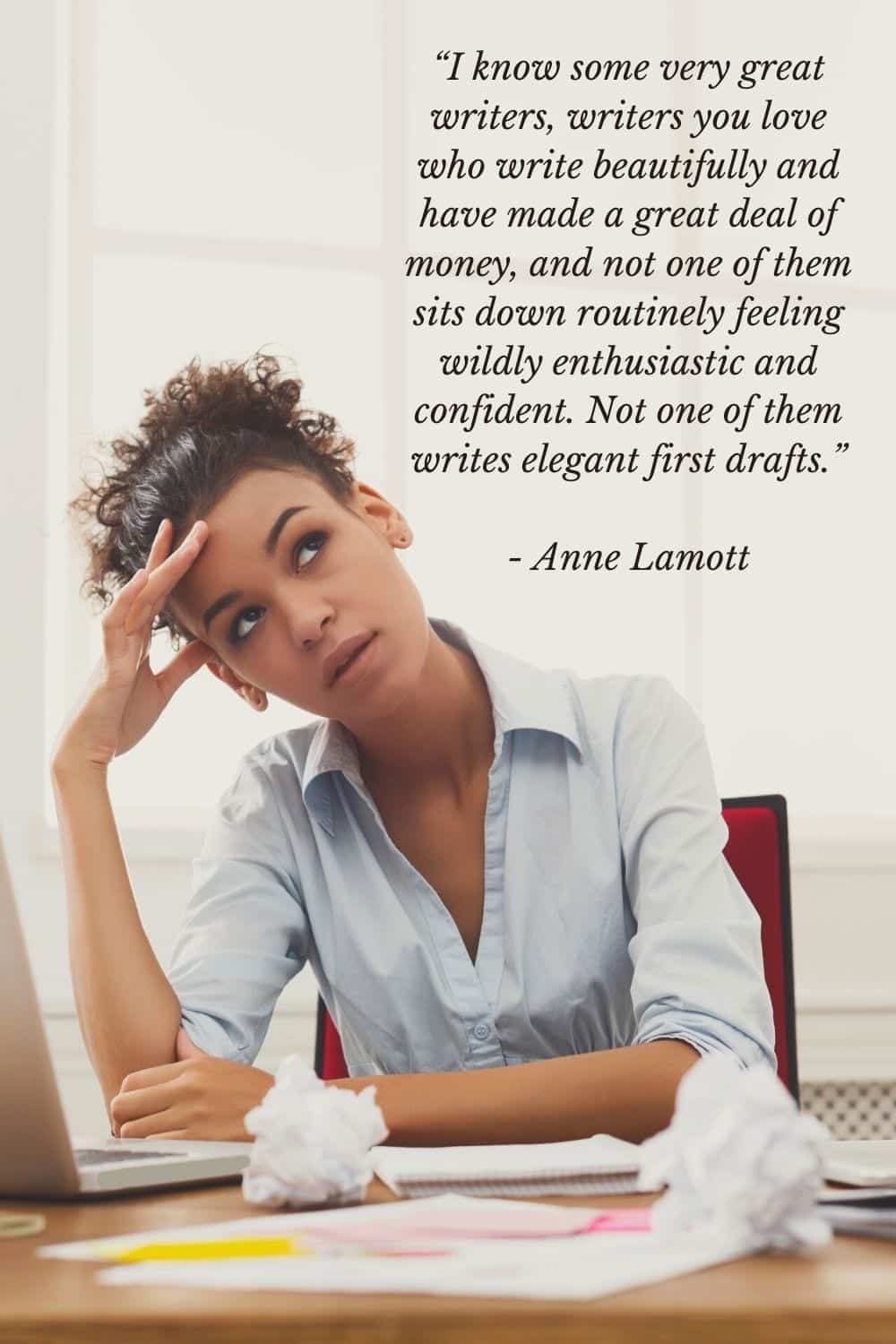 Anne Lamott quotes on writing