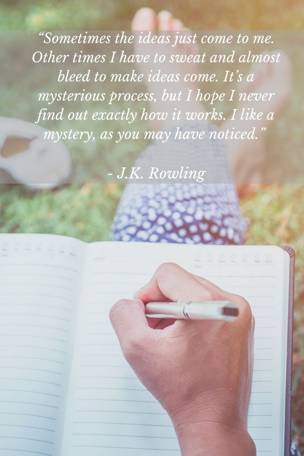 JK Rowling Writing quote 